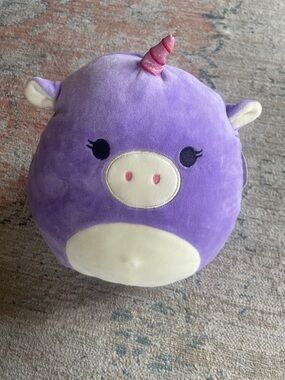 Squishmallow 8”- 9” Purple Unicorn 🦄 “Astrid”
